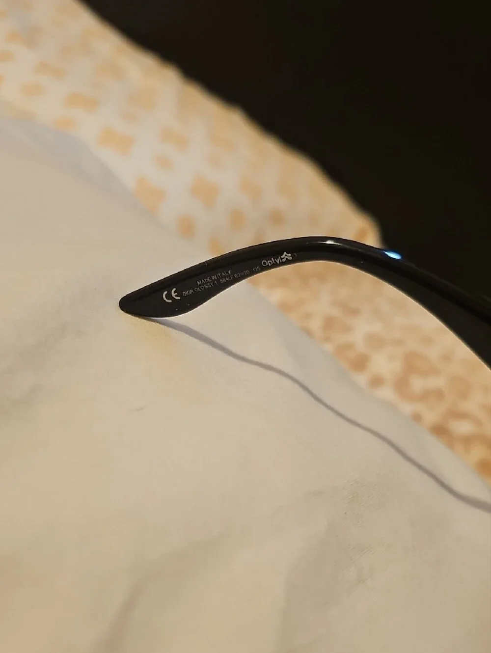 Black Dior GLOSSY Frames
